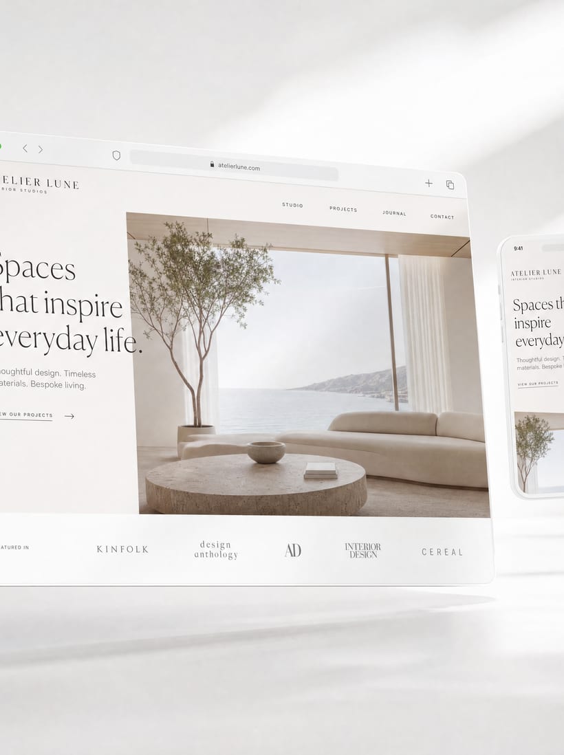 Une designer Webfluence travaille sur un site web