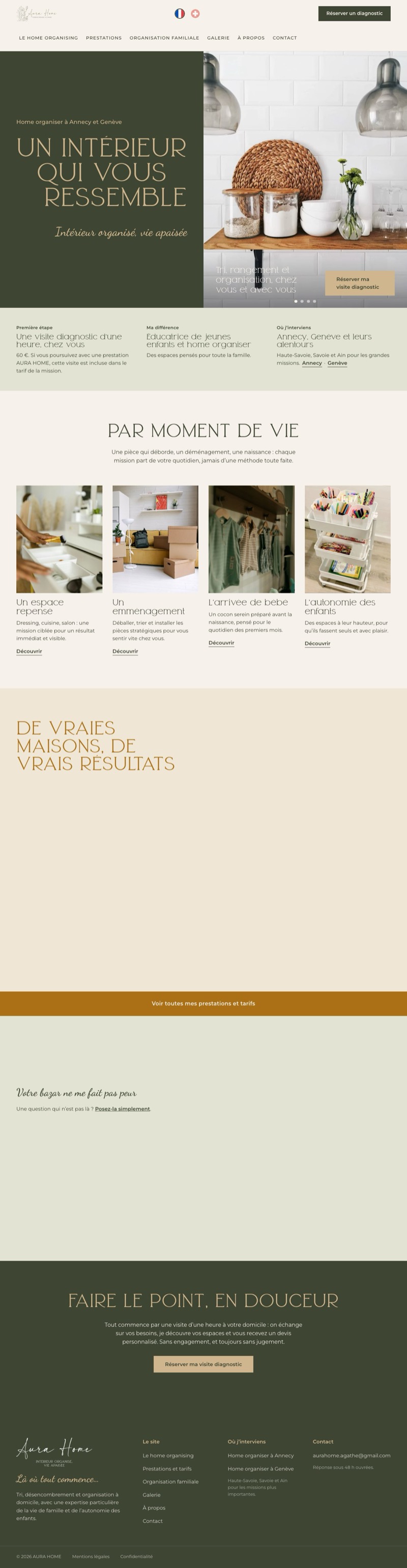 Voir l'étude de cas : AURA HOME